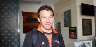 Alex Del Piero commozione