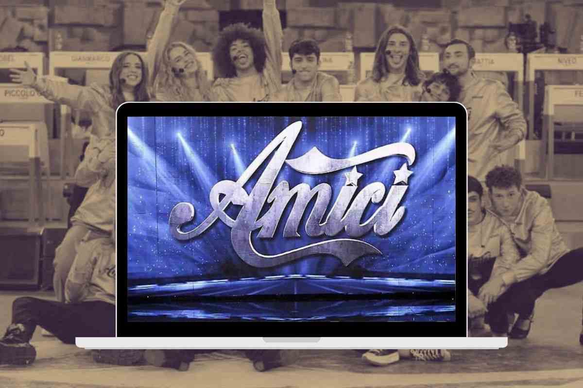 L'intero cast di Amici