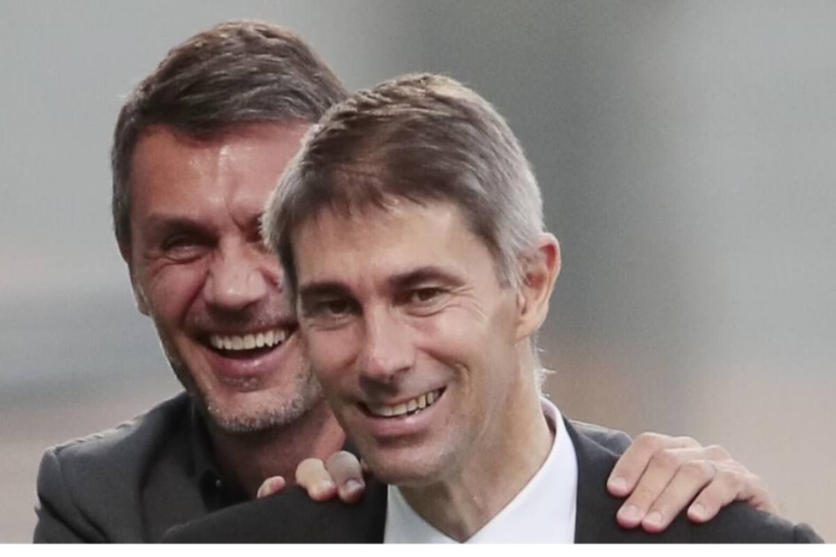 Paolo Maldini e Ricky Massara