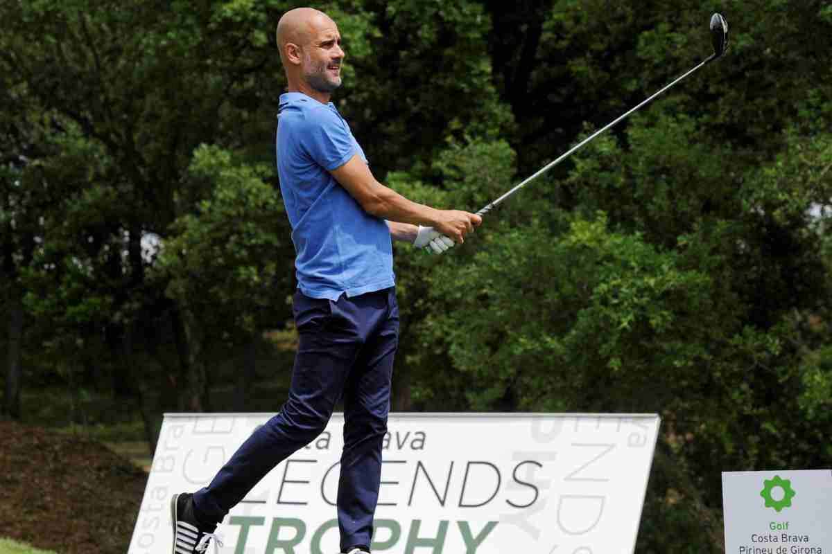 Guardiola ama il golf