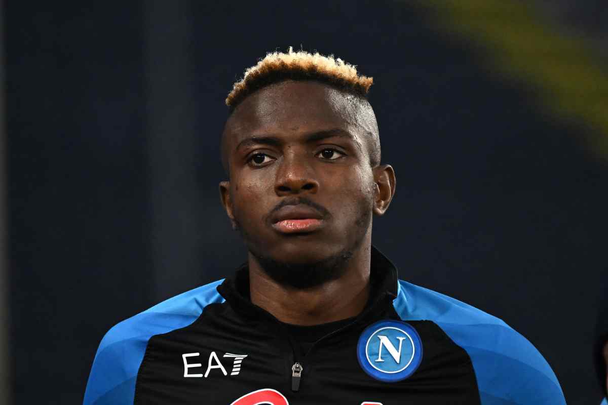 Victor Osimhen lascia Napoli 