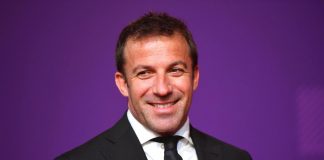 Del Piero e la dedica più bella