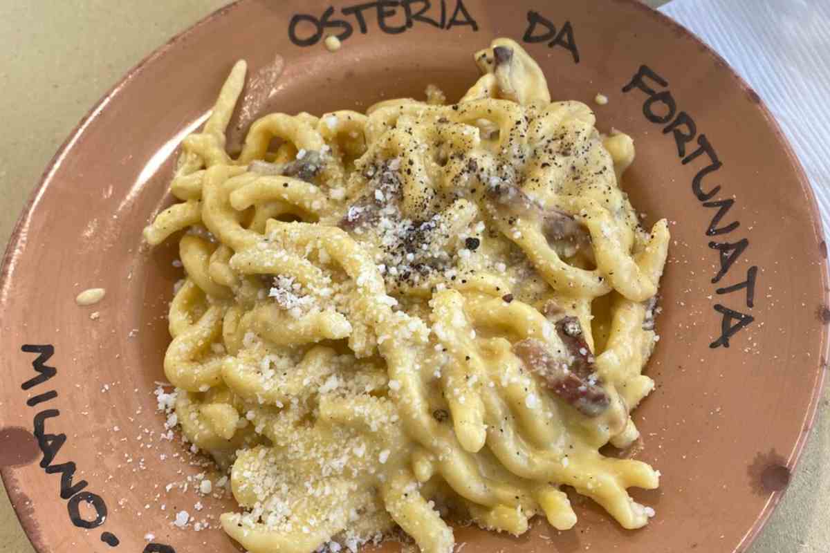 Pasta carbonara