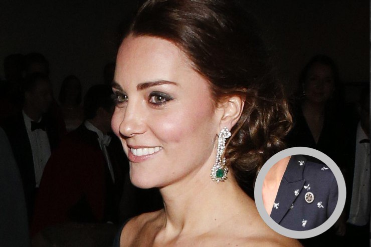 kate middleton spilla di carlo