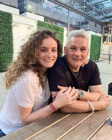 Roberto Baggio e sua figlia