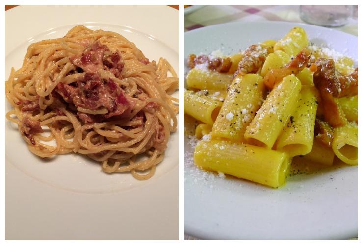 carbonara errore formato pasta