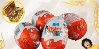 kinder sorpresa valgono oro