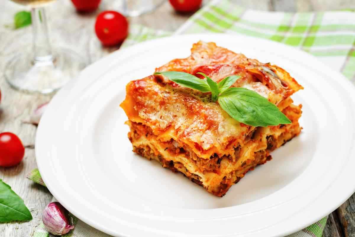 lasagne e altre pietanze da congelare