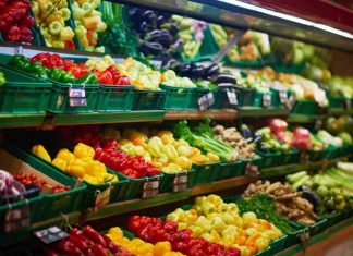 Prodotti frutta supermercato