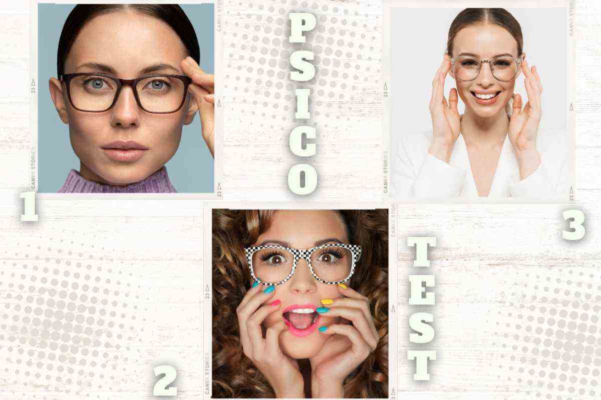 test occhiali personalità
