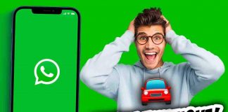 funzione whatsapp per ritrovare l'auto