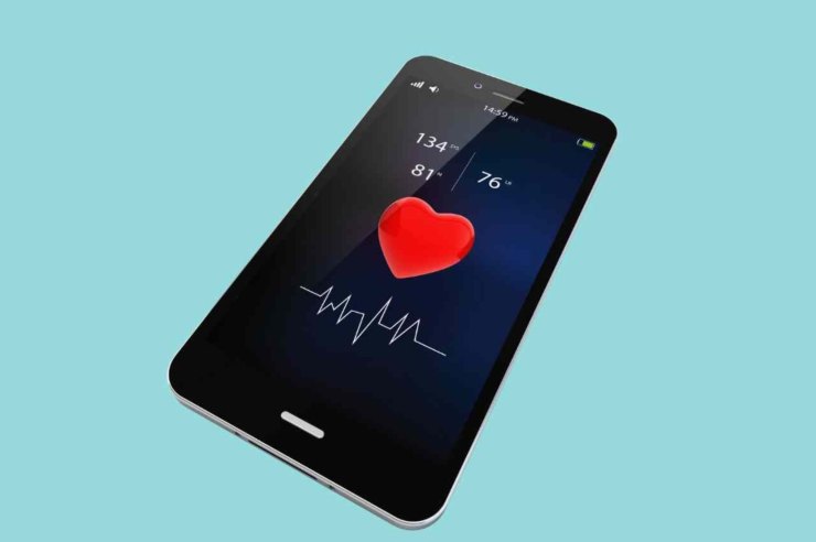 Applicazione controllo salute smartphone