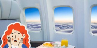 cibo aereo immangiabile