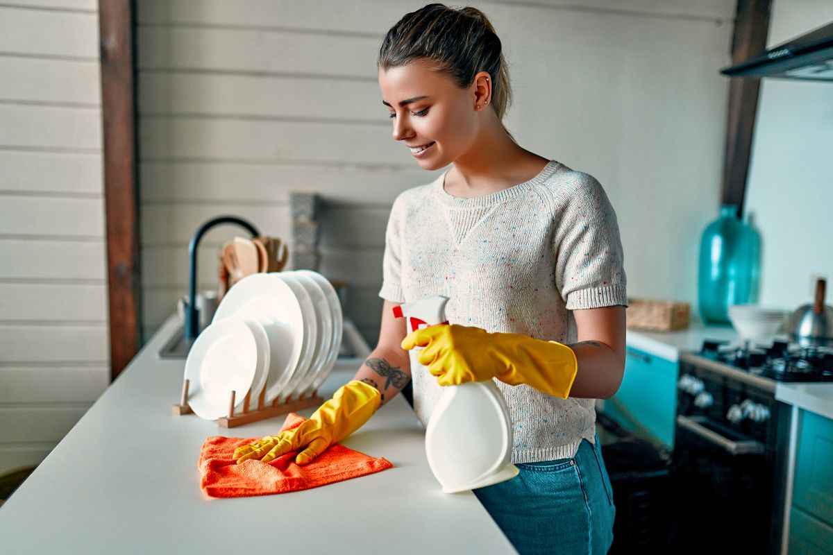 pulire casa ingredienti naturali