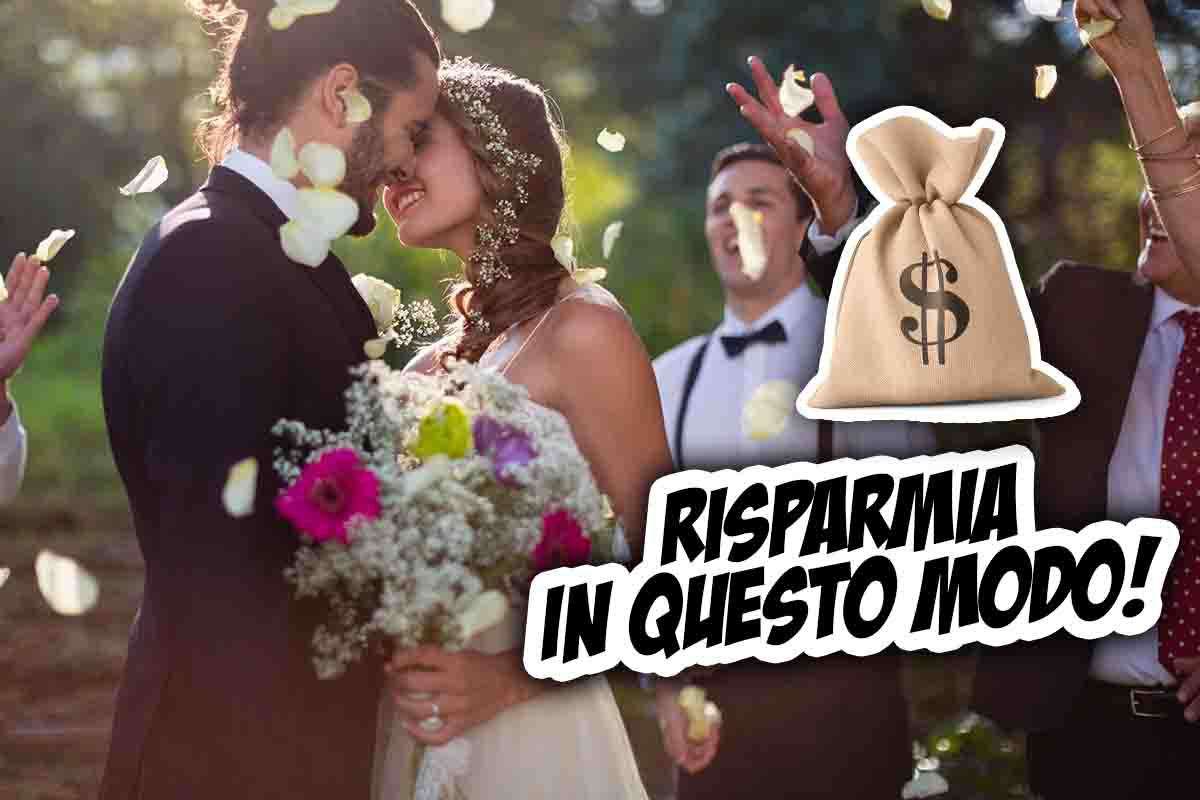 trucchi risparmiare matrimonio