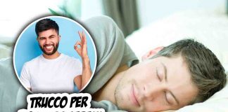 trucco cinese dormire