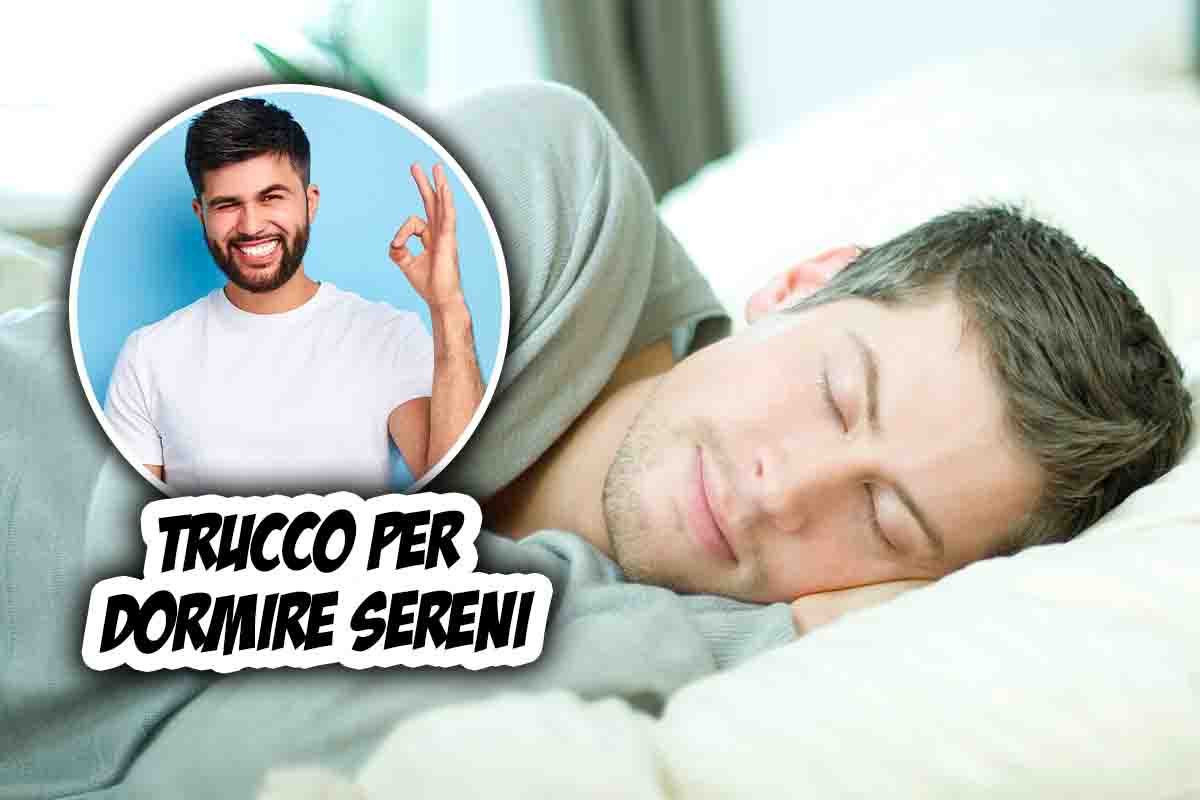 trucco cinese dormire