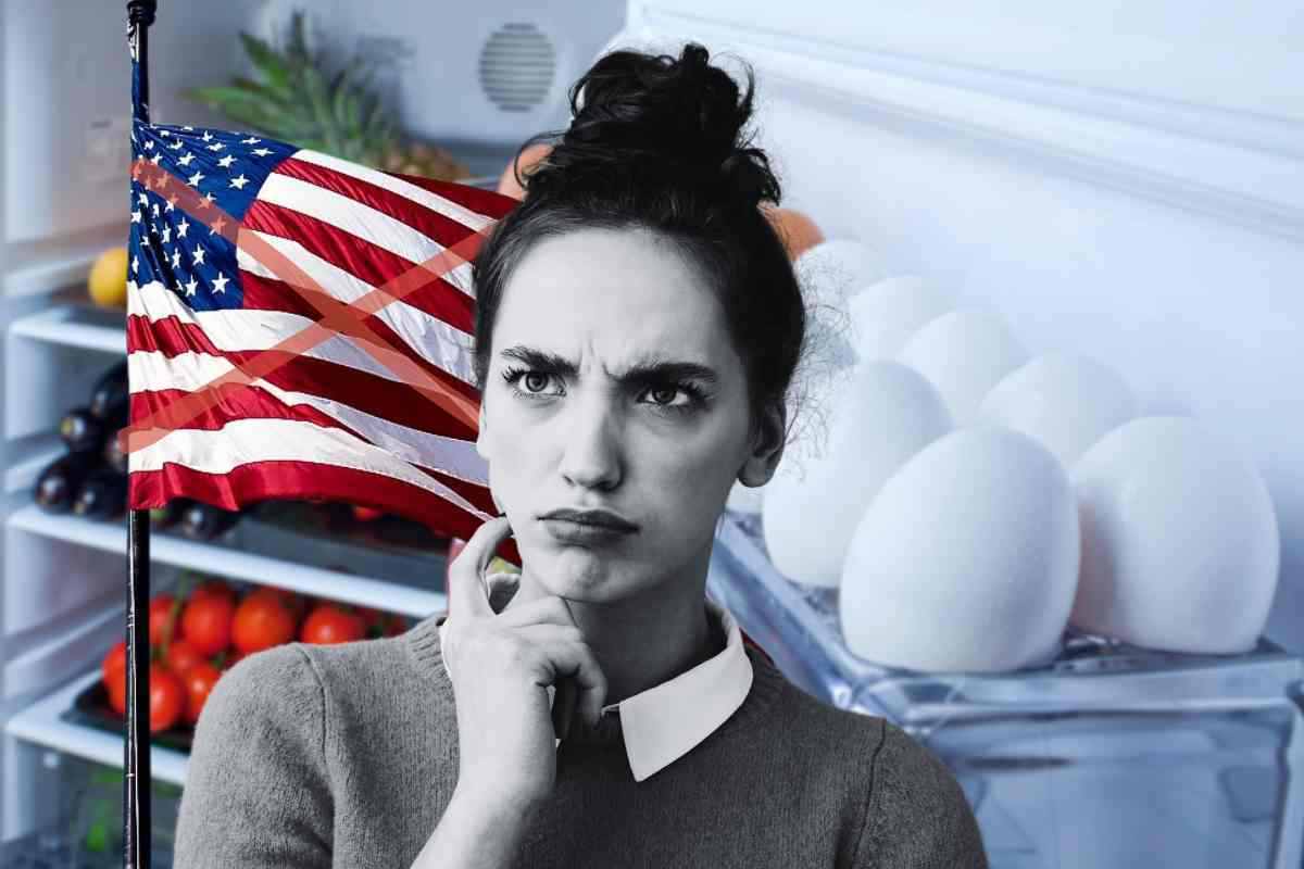 uova in frigo conservare e no in Usa