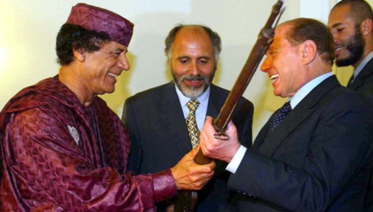 la morte di Ghedafi voluta da Silvio Berlusconi
