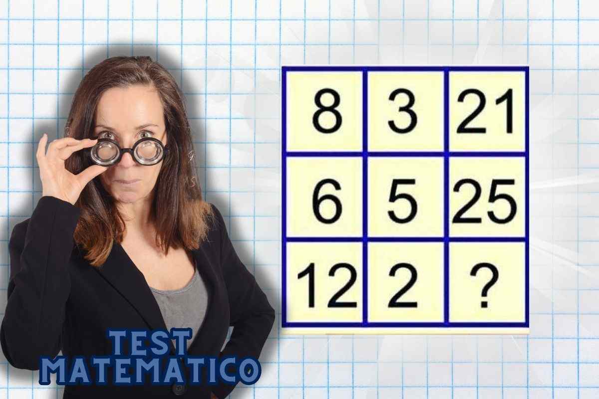 dimentica regola matematica utilizza la logica per la sequenza