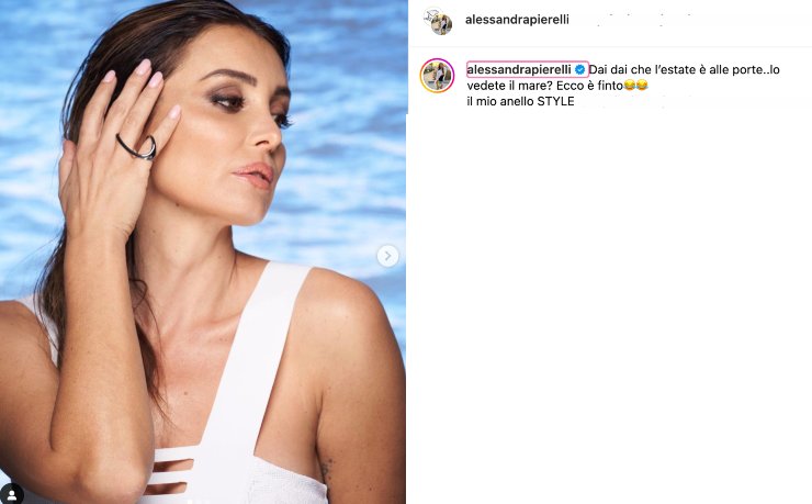 Alessandra Pierelli eccola oggi 