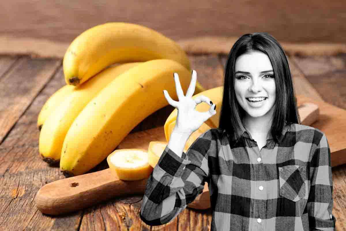 trucco conservare banane