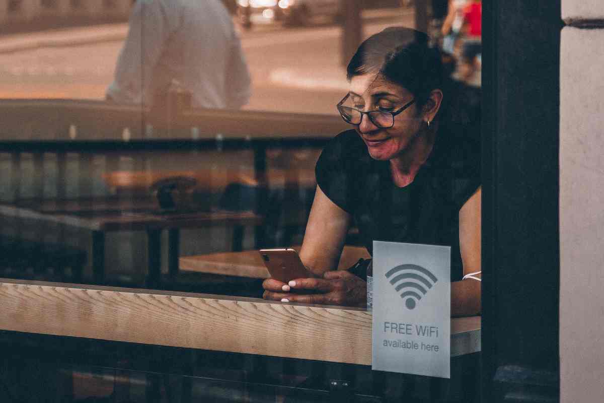 Addio Wifi connessione infrarossi