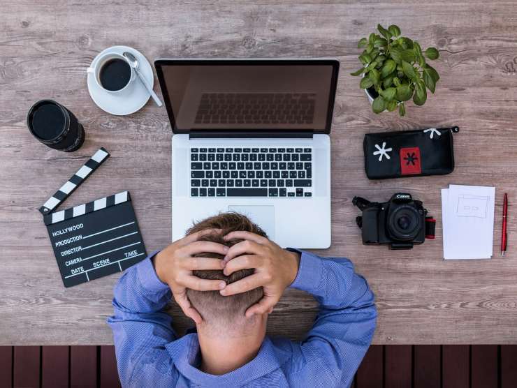 lavorare con troppo caldo