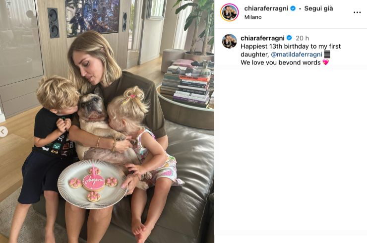 Chiara Ferragni stupisce tutti