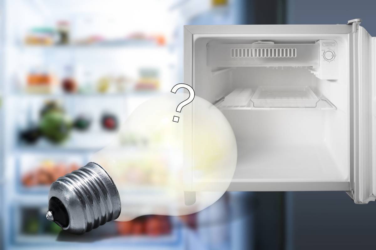 perché la luce c'è solo nel frigo?