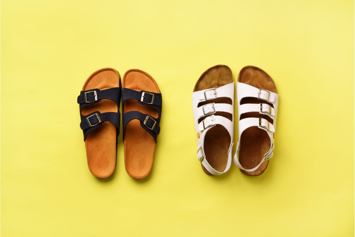 pulire plantare birkenstock