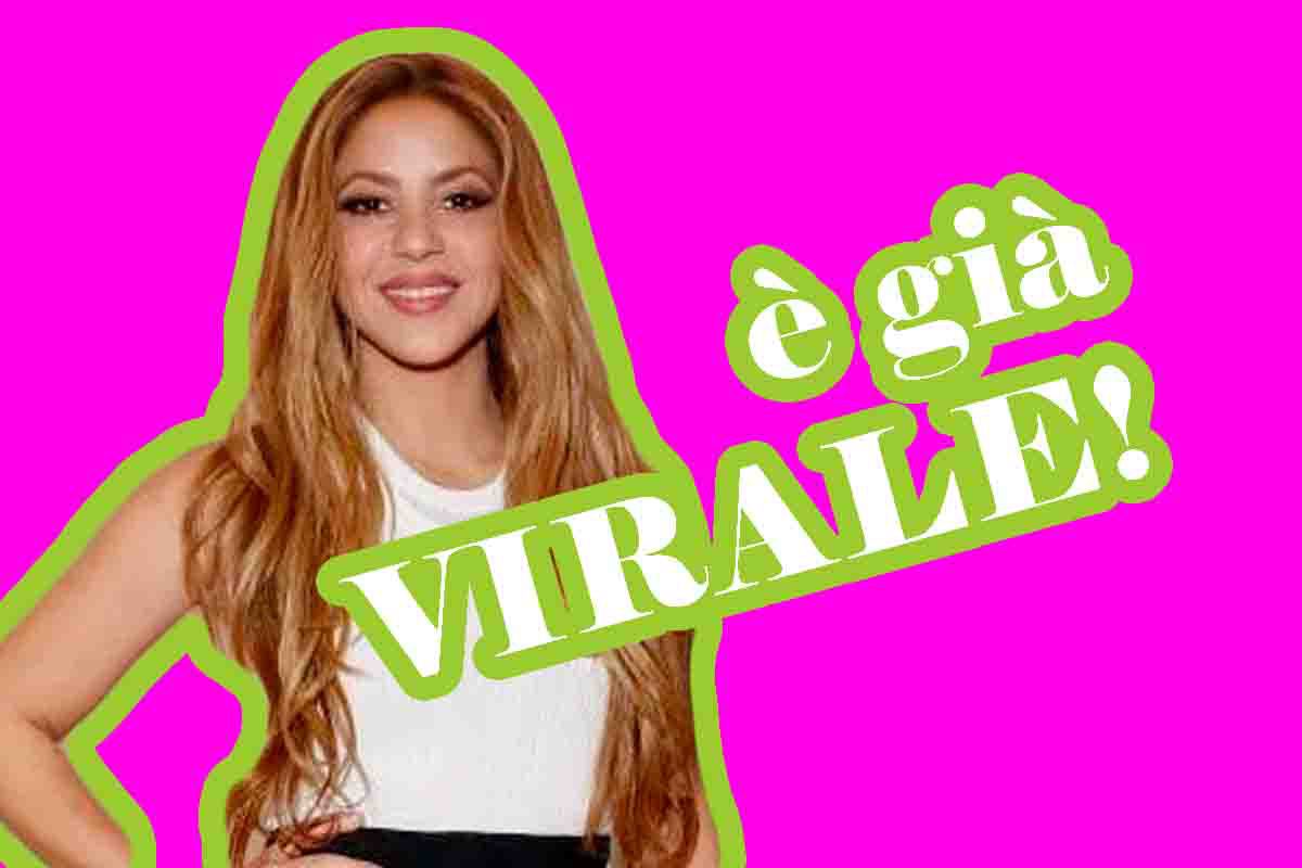 Shakira foto virale, ecco cosa voleva dire e a chi
