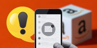 Amazon messaggio truffa
