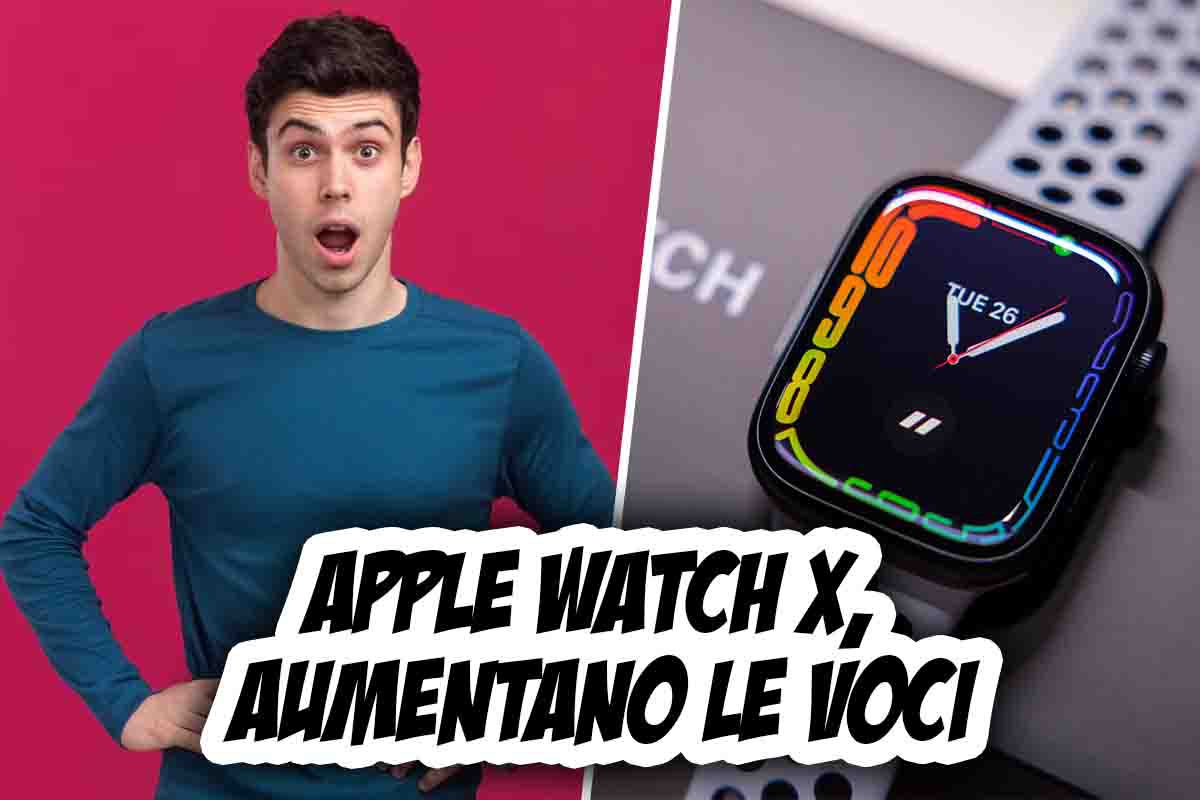 Apple Watch X caratteristica
