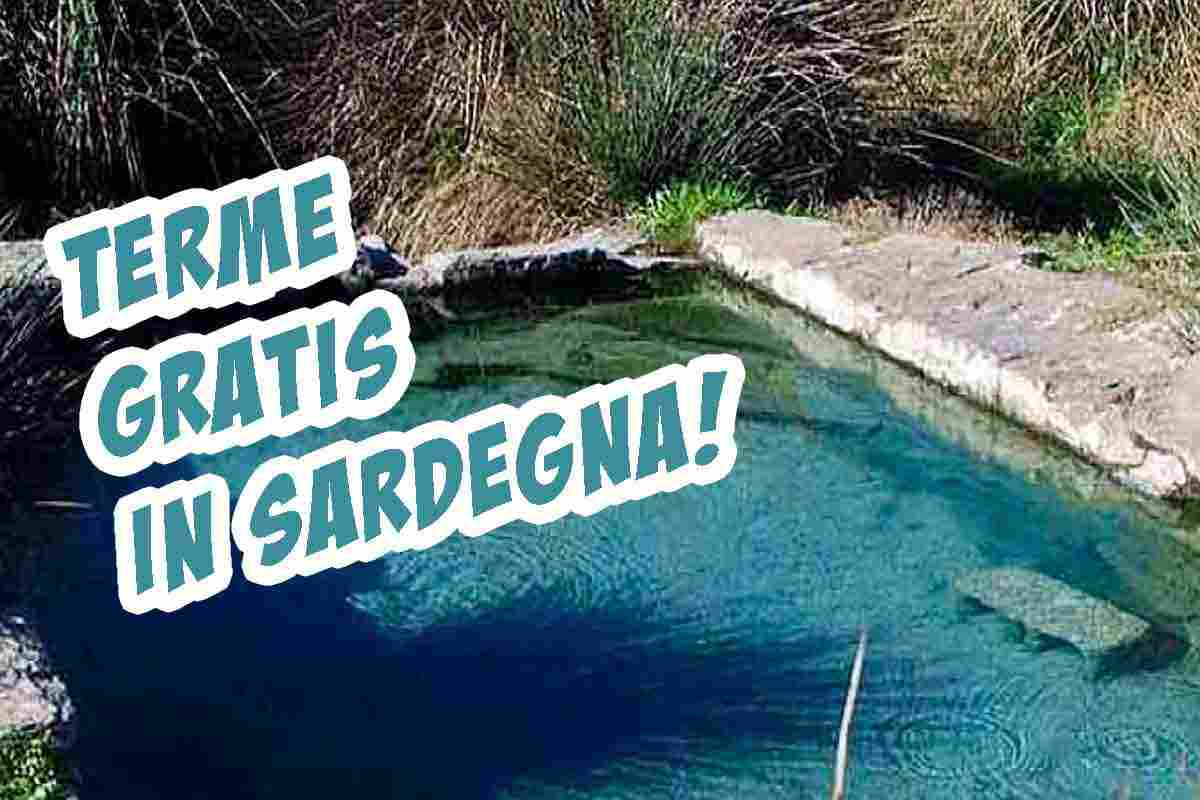 Terme a libero accesso in Sardegna