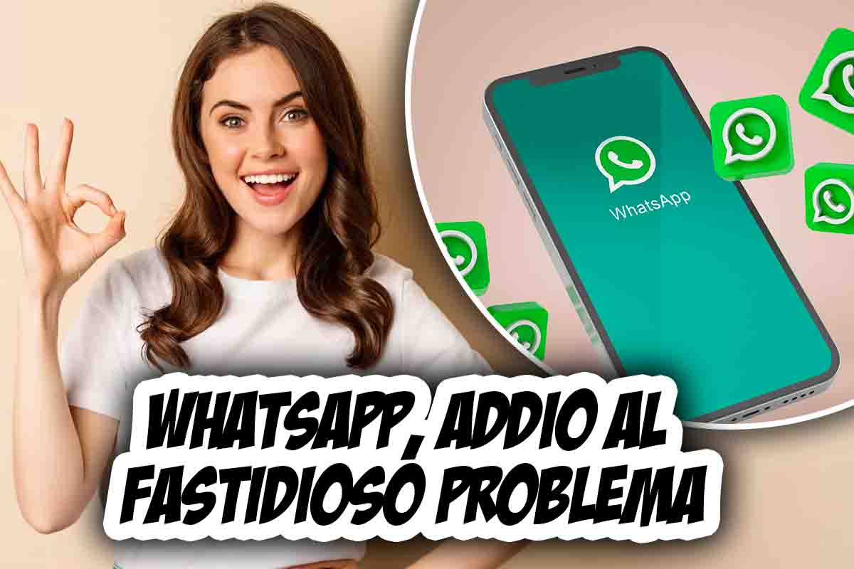 WhatsApp fine di un problema: eliminato