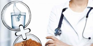prova a mischiare acqua e cannella