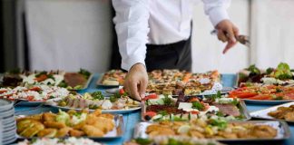 Buffet di un hotel