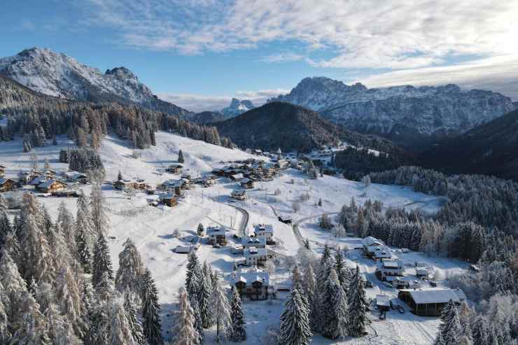 neve dolomiti agosto