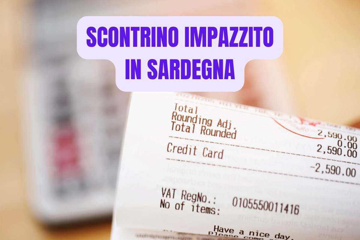 scontrini impazziti in Sardegna