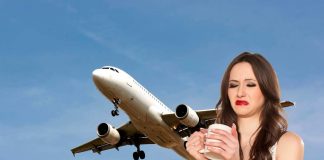 aereo cosa non bere